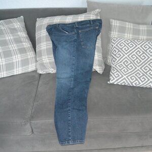 Pre-owned Wrangler Premium Quality Jeans, Blue. Size 38-30